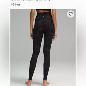 LULULEMON leggings camouflage